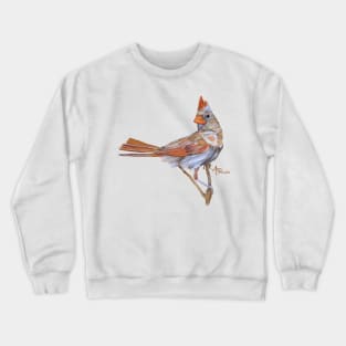 Female Cardinal Crewneck Sweatshirt